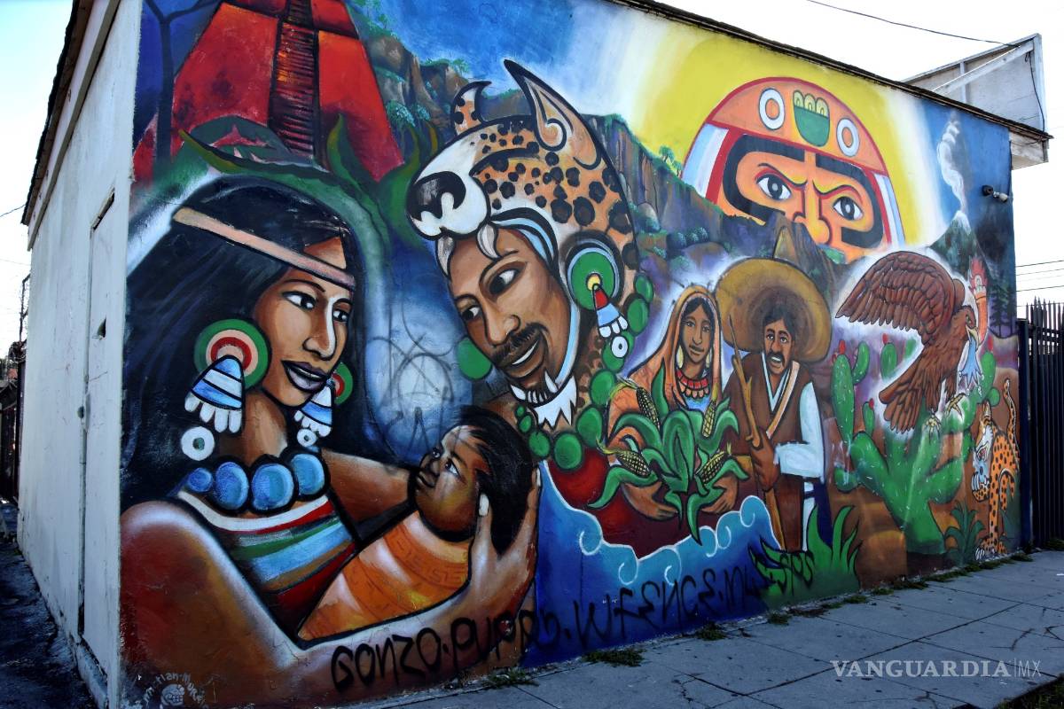 $!Los Ángeles antigua capital del muralismo callejero, hoy son presa del vandalismo y el olvido