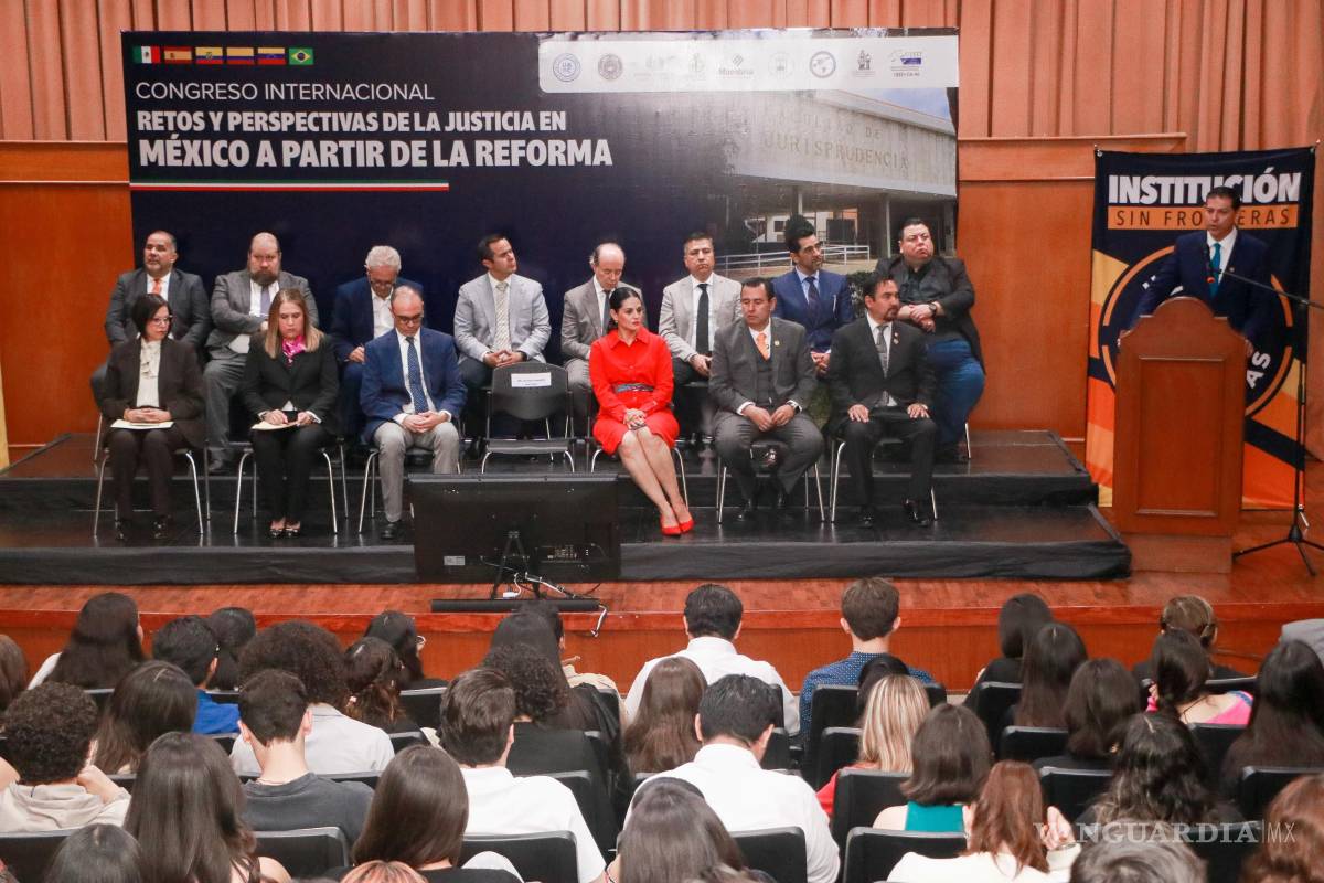 Inaugura UAdeC congreso sobre los retos y perspectivas de la justicia en México