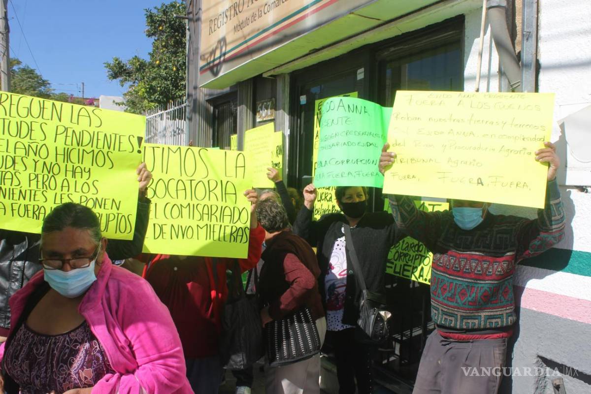 Desde Torreón, exigen el cese del encargado del Registro Agrario Nacional