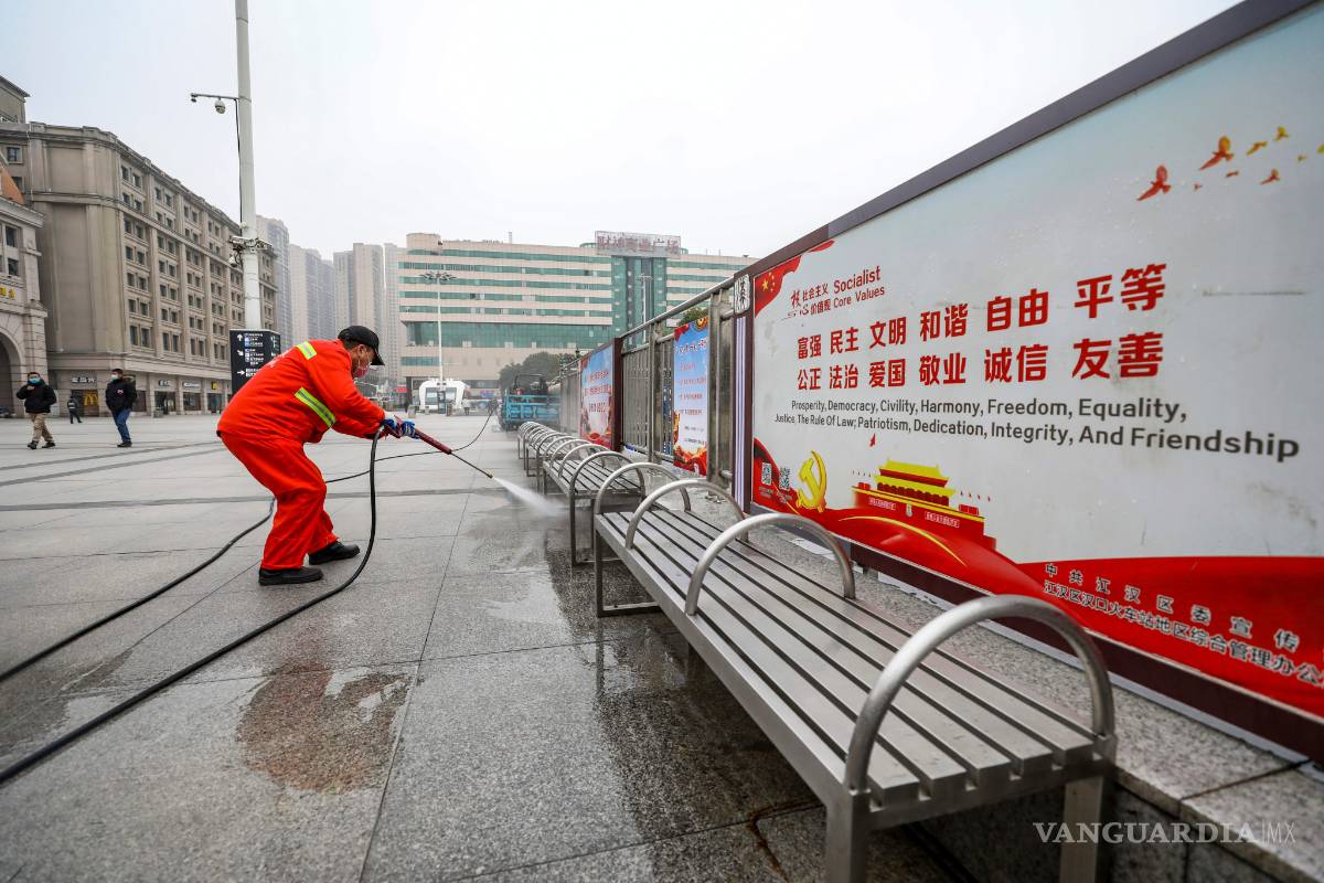 $!Por coronavirus cercan la ciudad de china de Wuhan, así luce mira estas imágenes