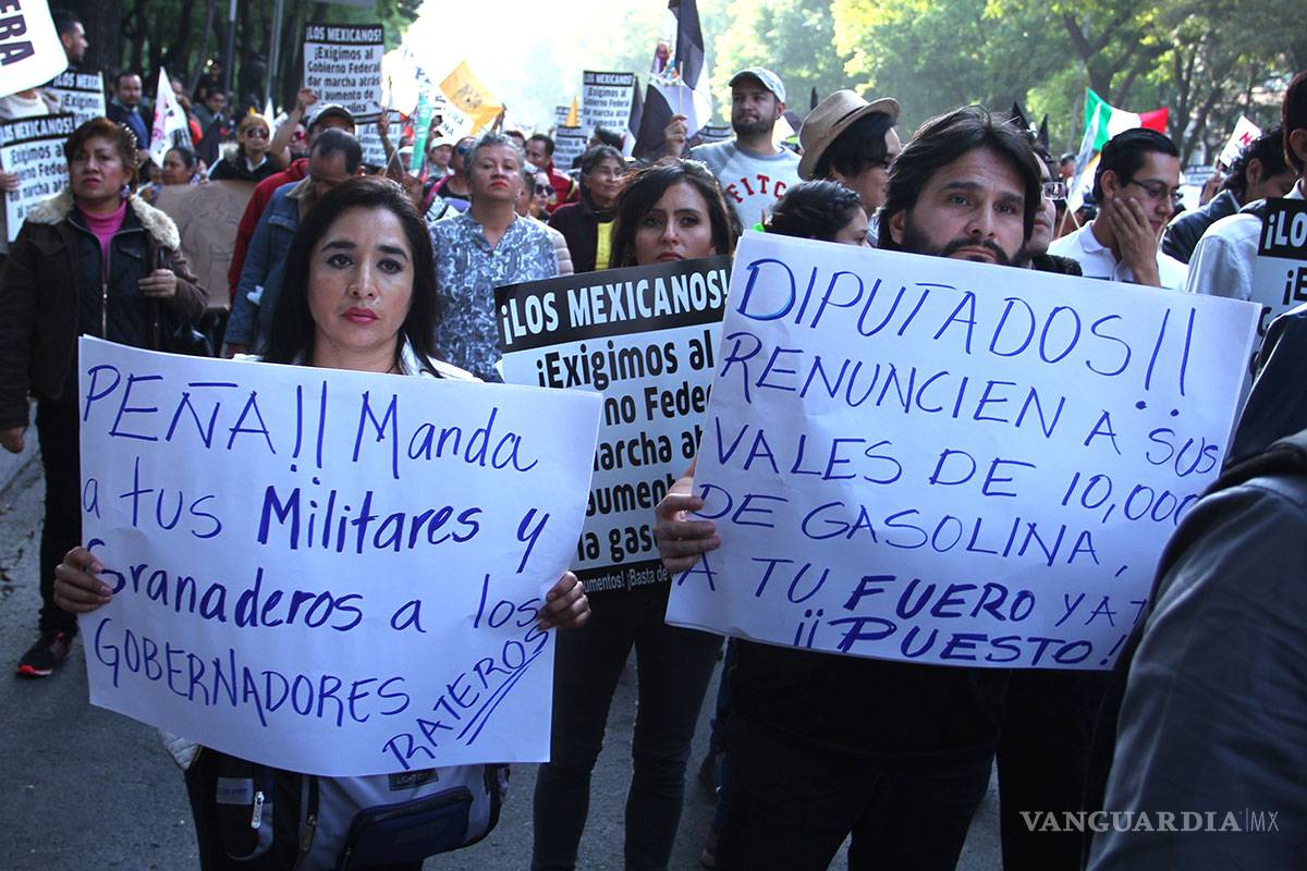 $!Los 37 acuerdos que firmaron Peña y empresarios tras el gasolinazo