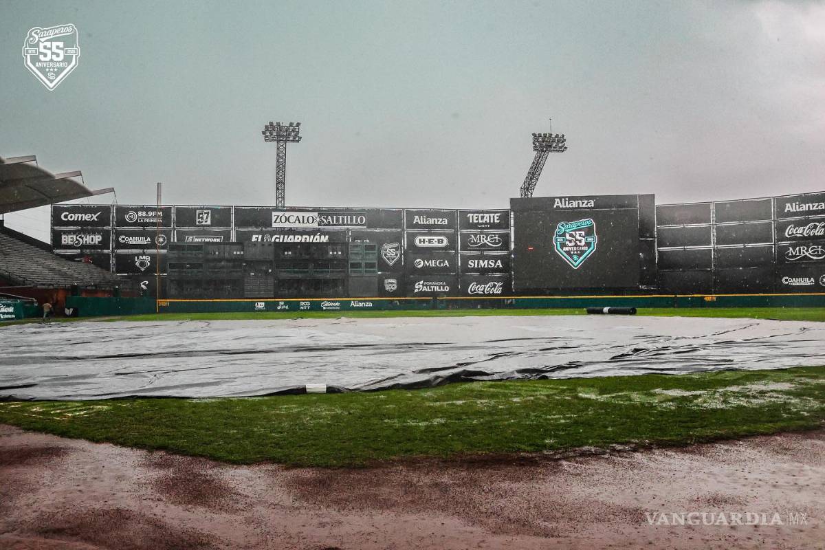 Se pospone el tercer juego entre Saraperos y Acereros por condiciones climáticas