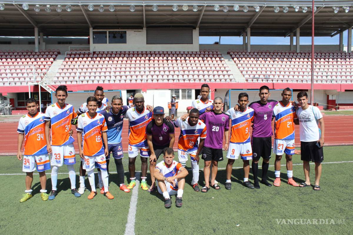 Atlético Saltillo compartió la cancha con el CRC de Colombia en amistoso