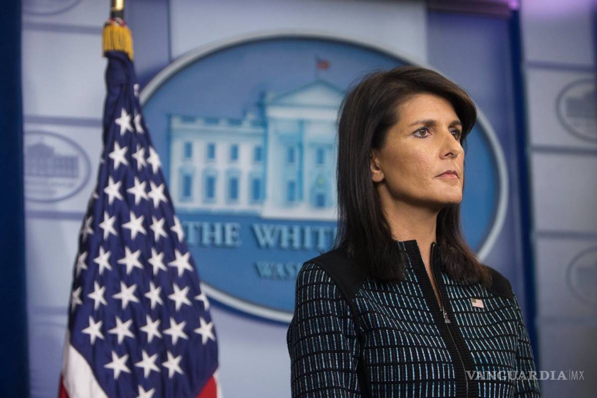Nikki Haley renuncia como embajadora de EU ante las Naciones Unidas; Trump acepta la renuncia