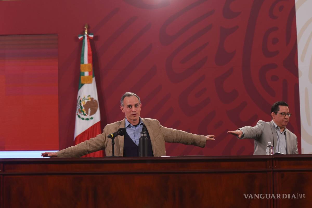 Asegura Gatell que la pandemia desacelera