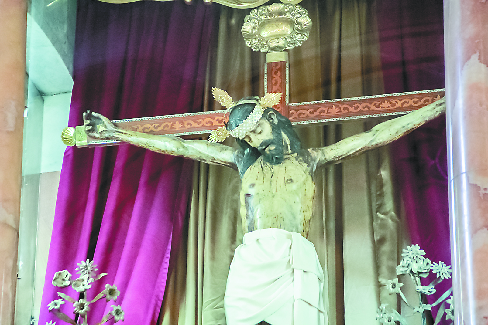 Descartan hacer una réplica del Santo Cristo de Saltillo​