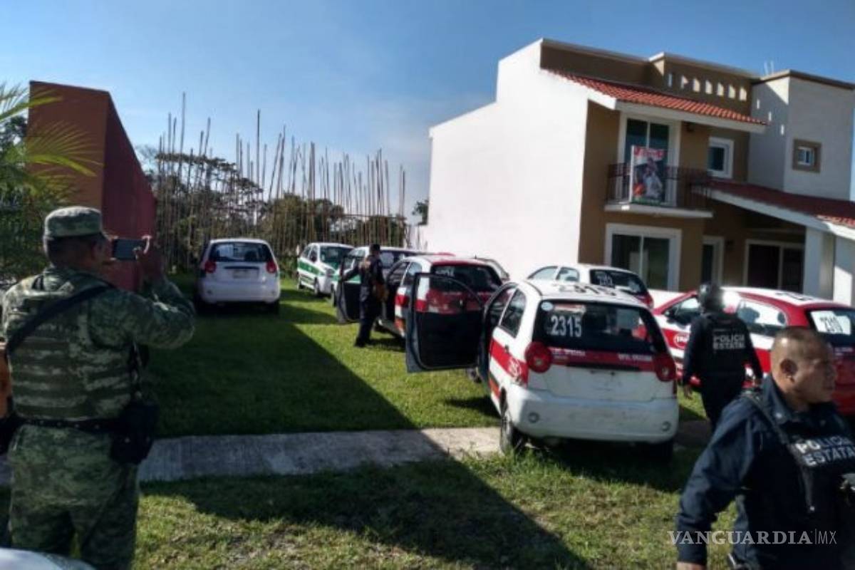 Aseguran flotilla de taxis a un familiar de Javier Duarte