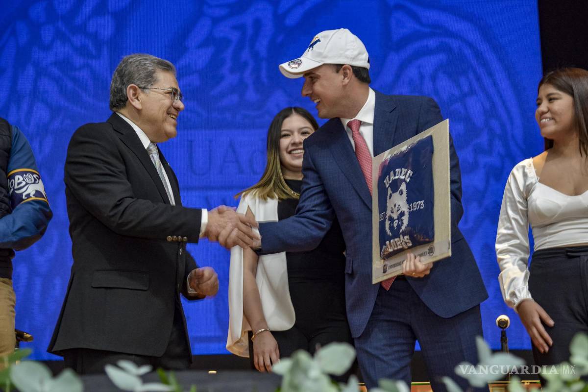 $!Destaca rector de la UAdeC en último informe crecimiento de matrícula universitaria