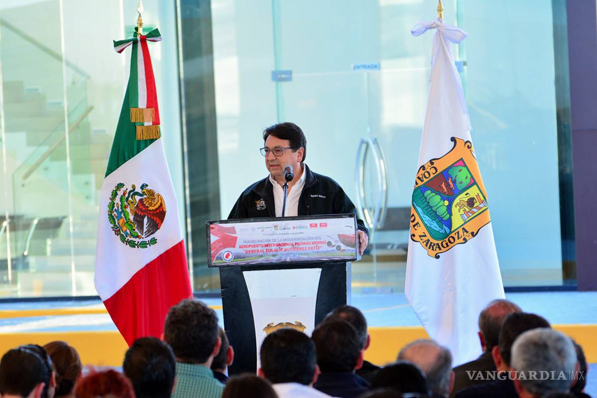 Modernización del Aeropuerto de Piedras Negras lo hace más eficiente y seguro