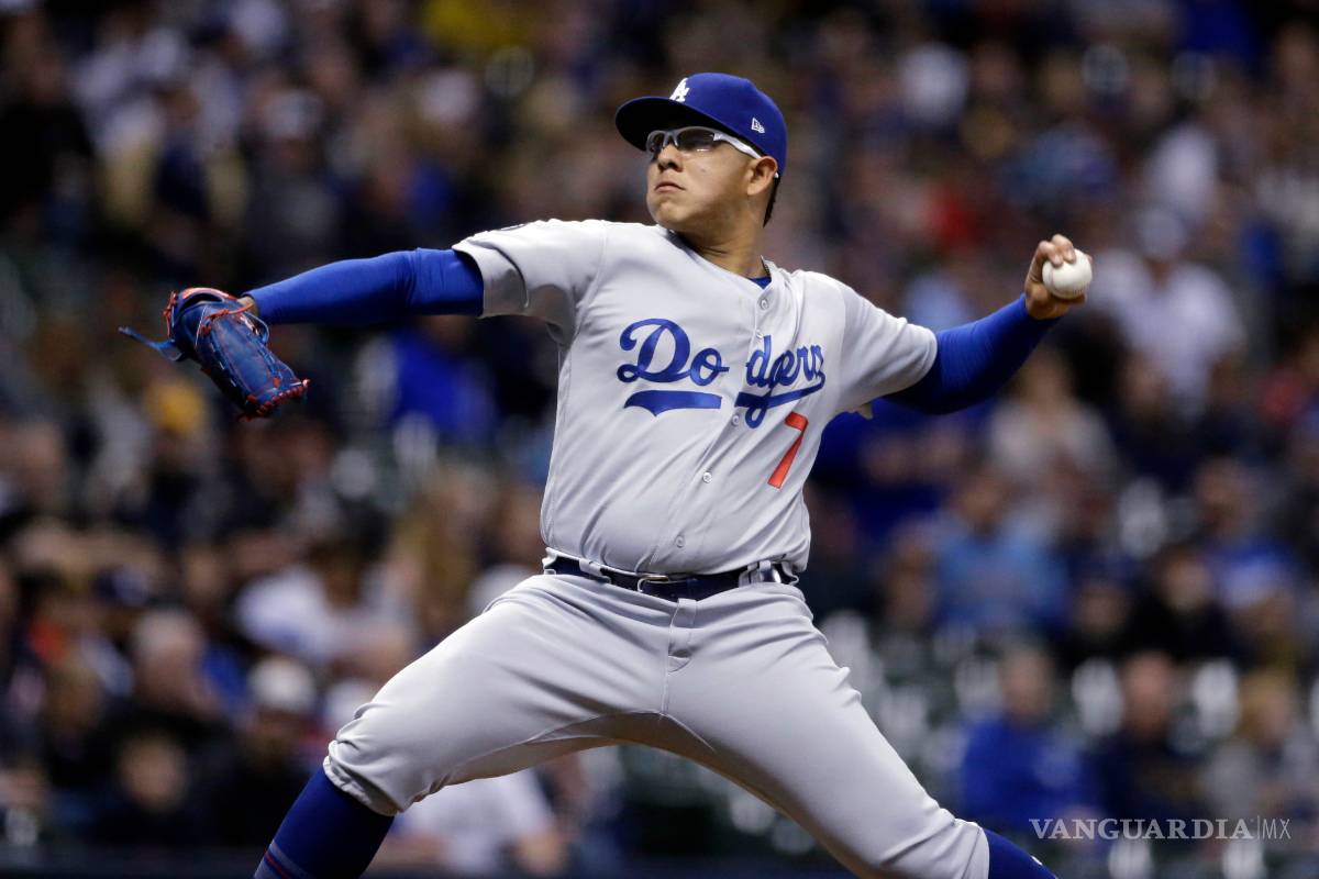 El mexicano Julio Urías fue arrestado por violencia doméstica
