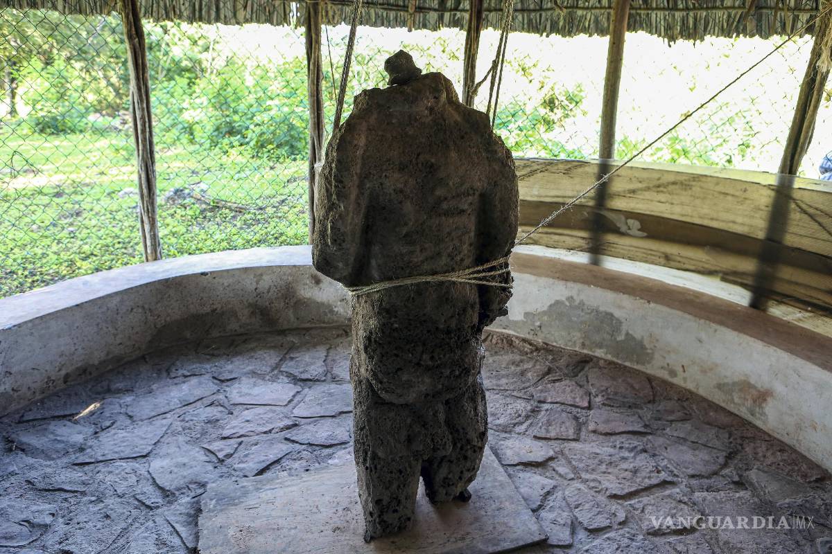 Encuentran una representación del dios maya de la fertilidad en Mérida