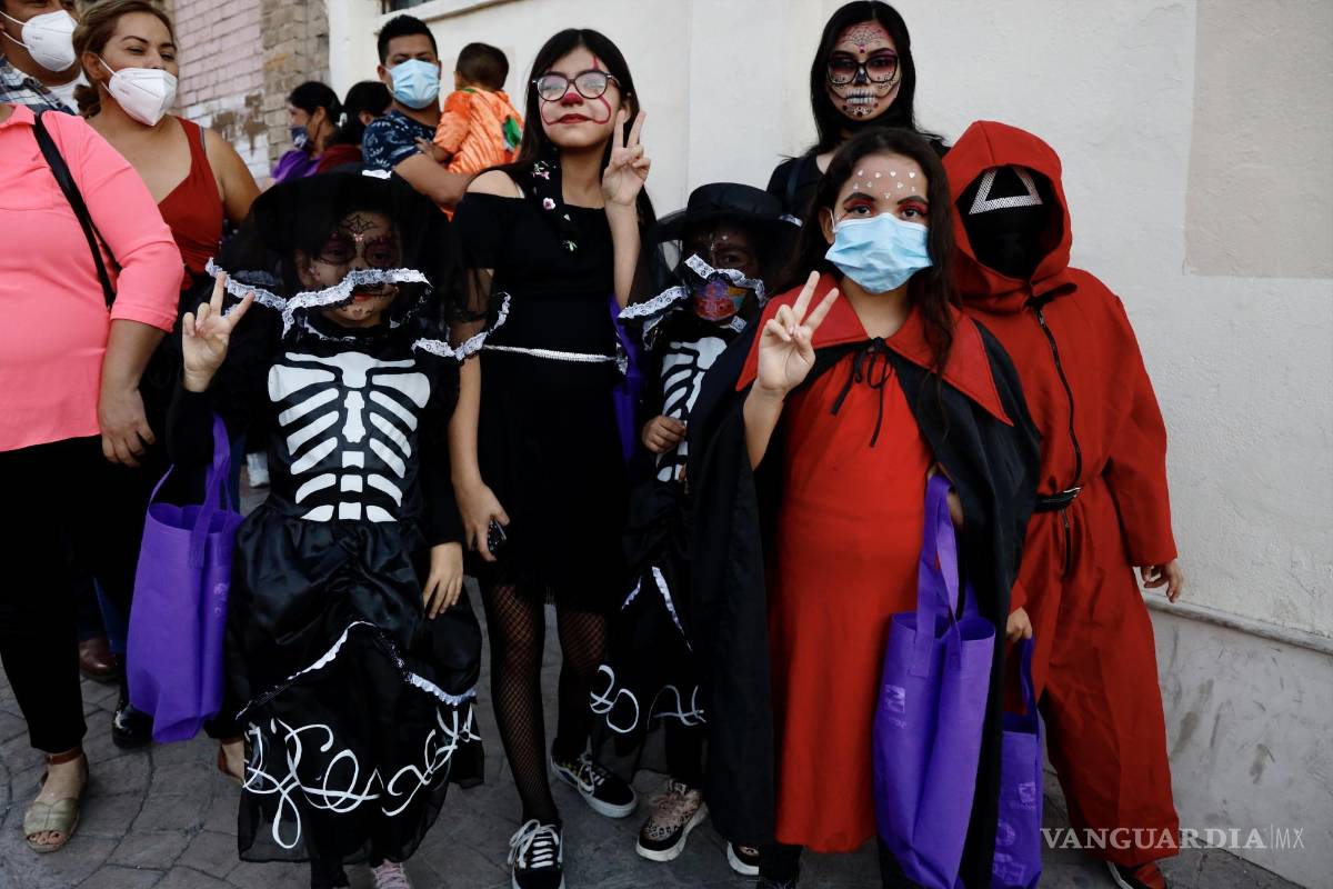 En Saltillo, pocos niños salen a pedir su ‘halloween’