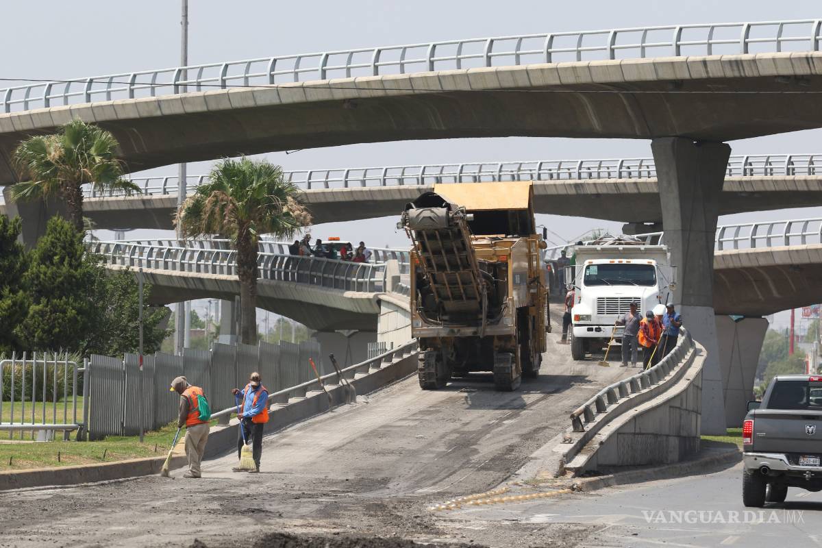 Listo el distribuidor vial Venustiano Carranza de Saltillo