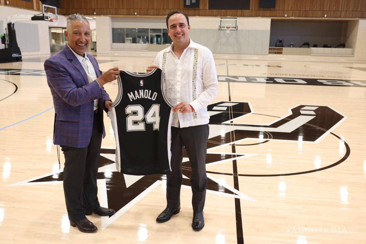 $!El Gobernador se reunió con directivos de los Spurs, con quienes se comentó sobre la posibilidad de invertir en canchas de basquetbol en Coahuila.
