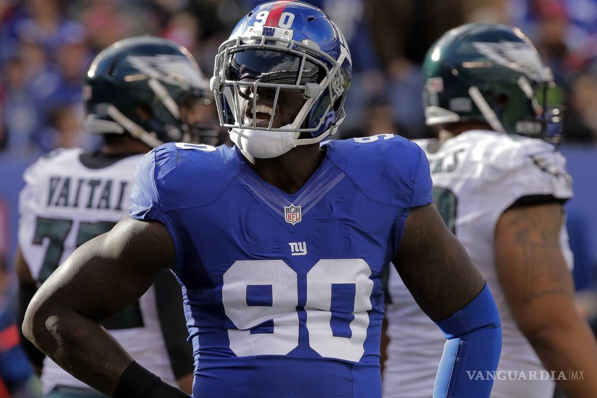 Renovó Pierre-Paul con Giants