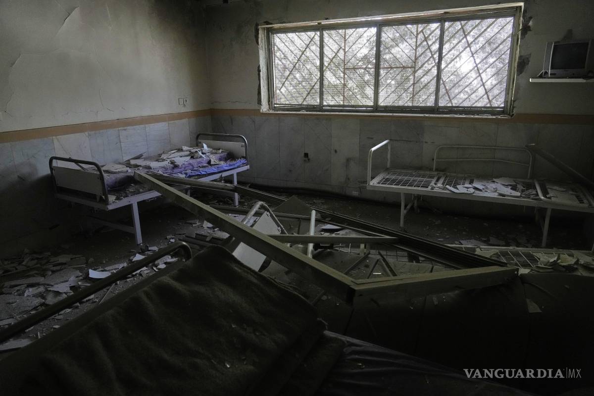 $!El edificio de la clínica de la prisión de Evin resultó dañado en Teherán, Irán, el domingo 29 de junio de 2025, después de un ataque israelí.