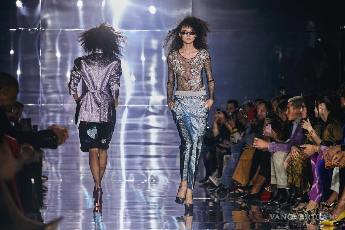 $!La moda de la colección Tom Ford se modela durante la Semana de la Moda de Nueva York.