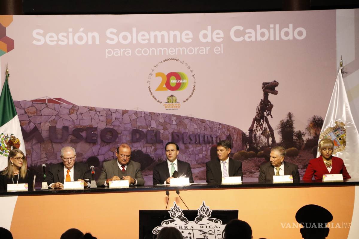 Cabildo conmemora el 20 aniversario del Museo del Desierto