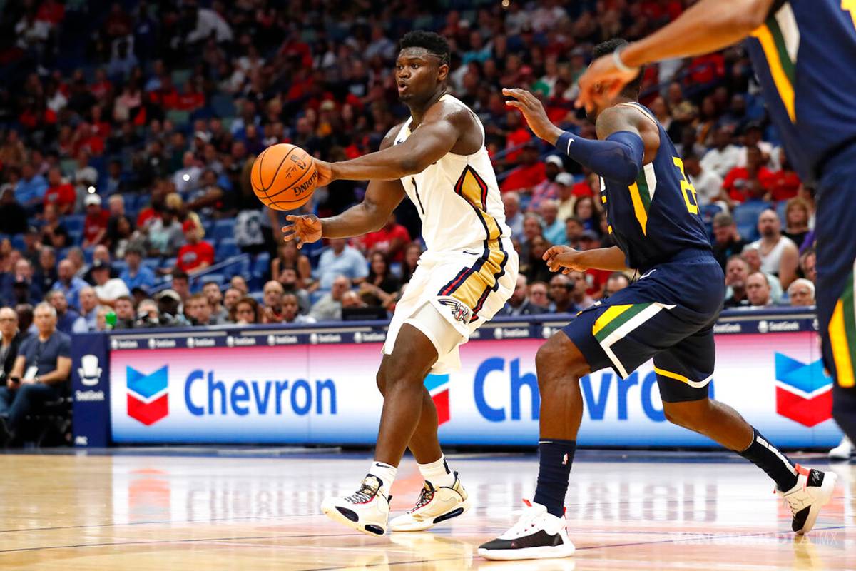 Zion Williamson estará fuera de la duela de 6 a 8 semanas