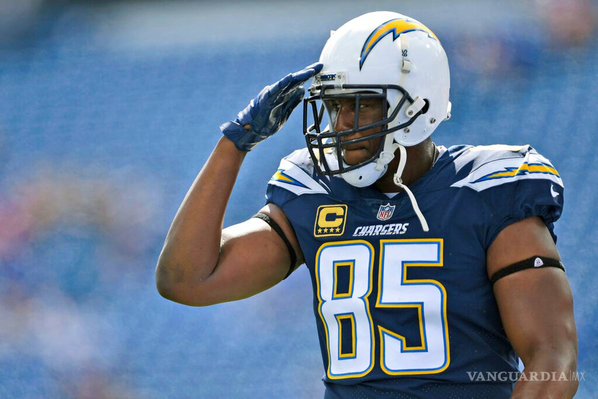 Antonio Gates anuncia su retiro de la NFL