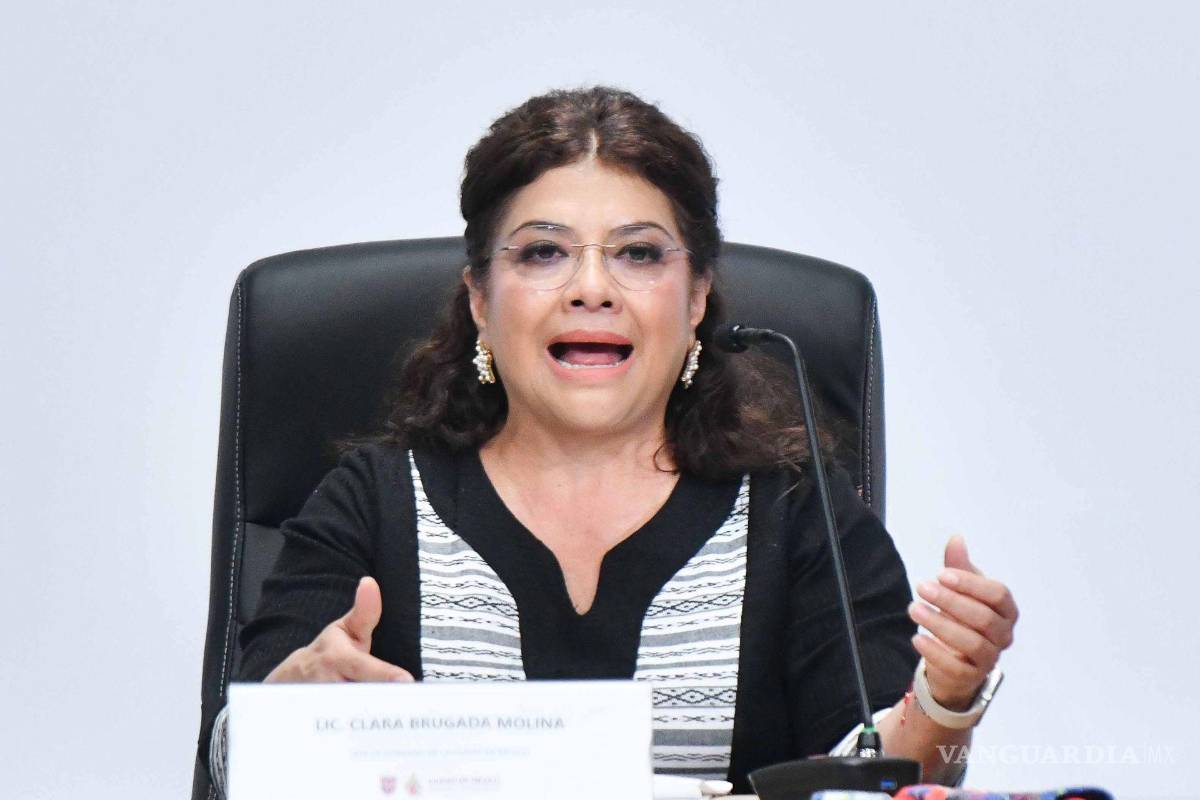 $!Clara Brugada, jefa de Gobierno, de CDMX, afirmó que mayo ha sido el mes con menos homicidios este año en Ciudad de México.