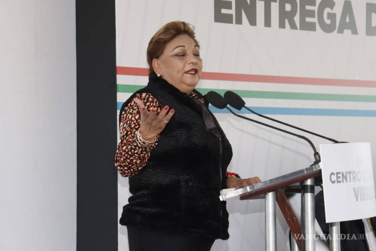 $!María Félix Medrano Soto, en representación de los beneficiarios, agradeció la construcción del Centro Comunitario, algo que habían solicitado durante años.