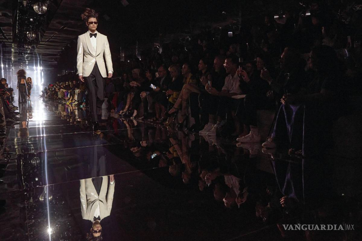 $!La moda de la colección Tom Ford se modela durante la Semana de la Moda de Nueva York.