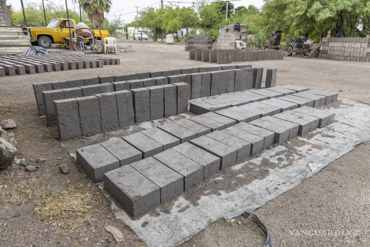 $!La elaboración de bloques con desechos fineros puede ser perjudicial de acuerdo con estudios que se han realizado.