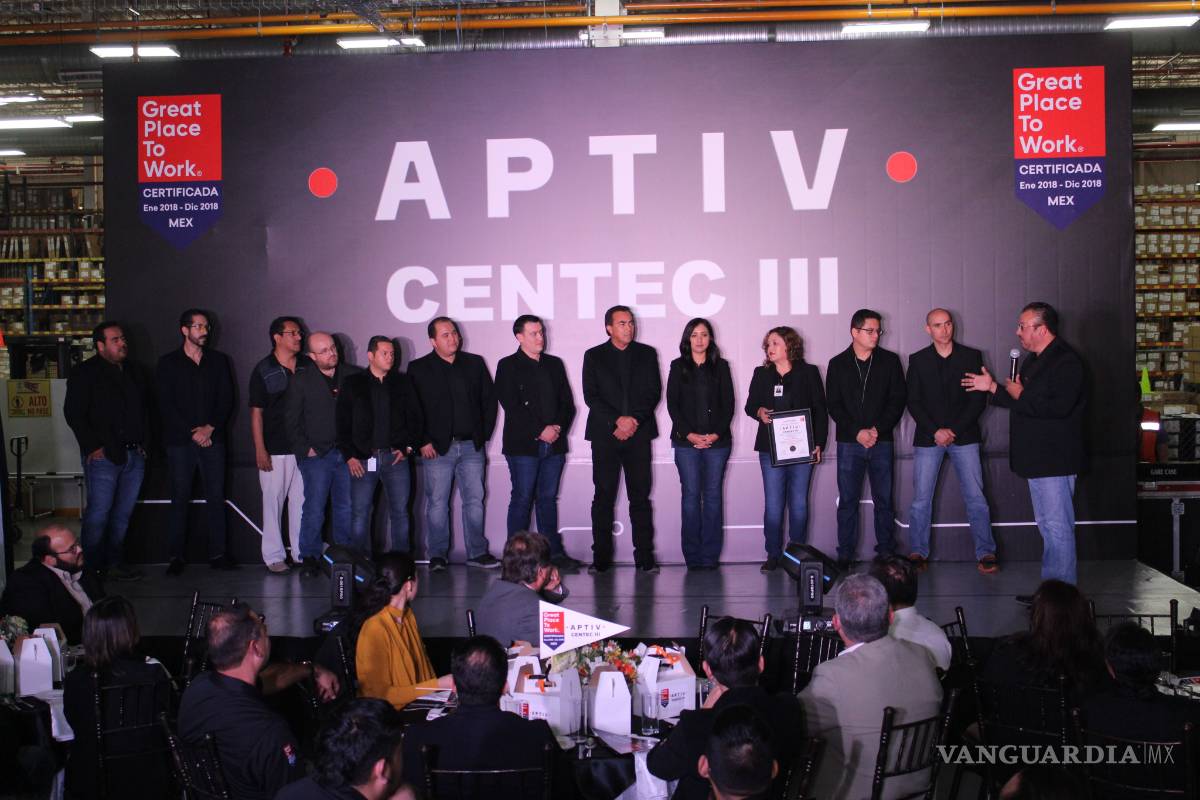 En CENTEC III de APTIV celebran tener un ‘Great Place to work’
