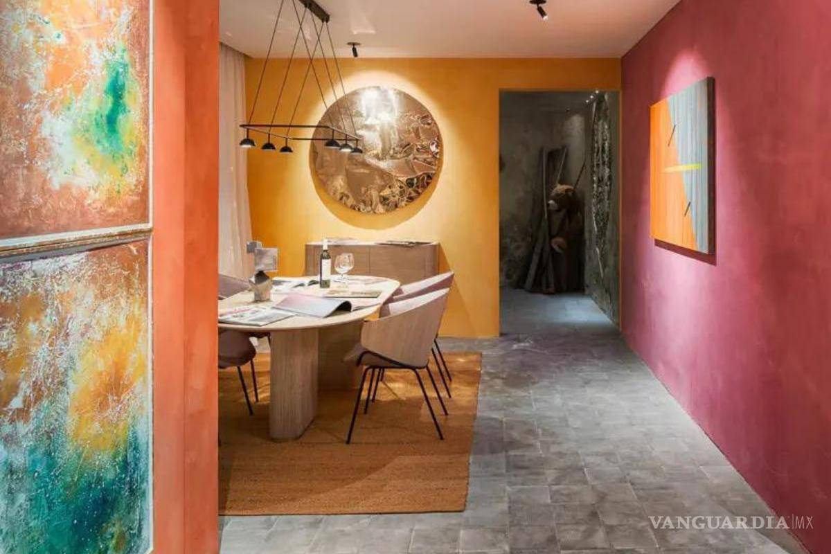 $!Propuesta de Ana María Fernández, de Nometri, un comedor que rinde homenaje al célebre arquitecto mexicano Luis Barragán.