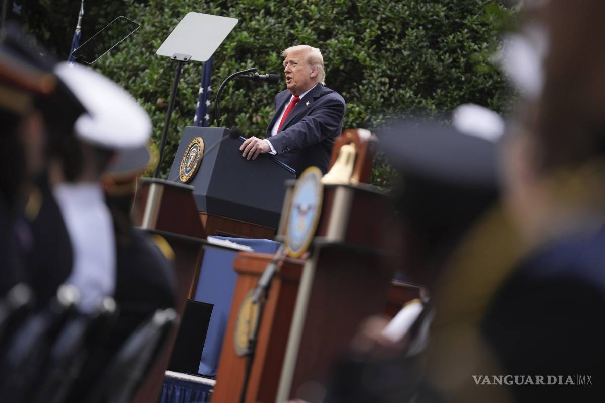 $!”Esa mañana terrible, hace 24 años, el tiempo se detuvo”, dijo Donald Trump.