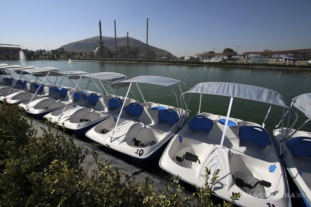 Estrenan lago de 55 millones en Chimalhuacán