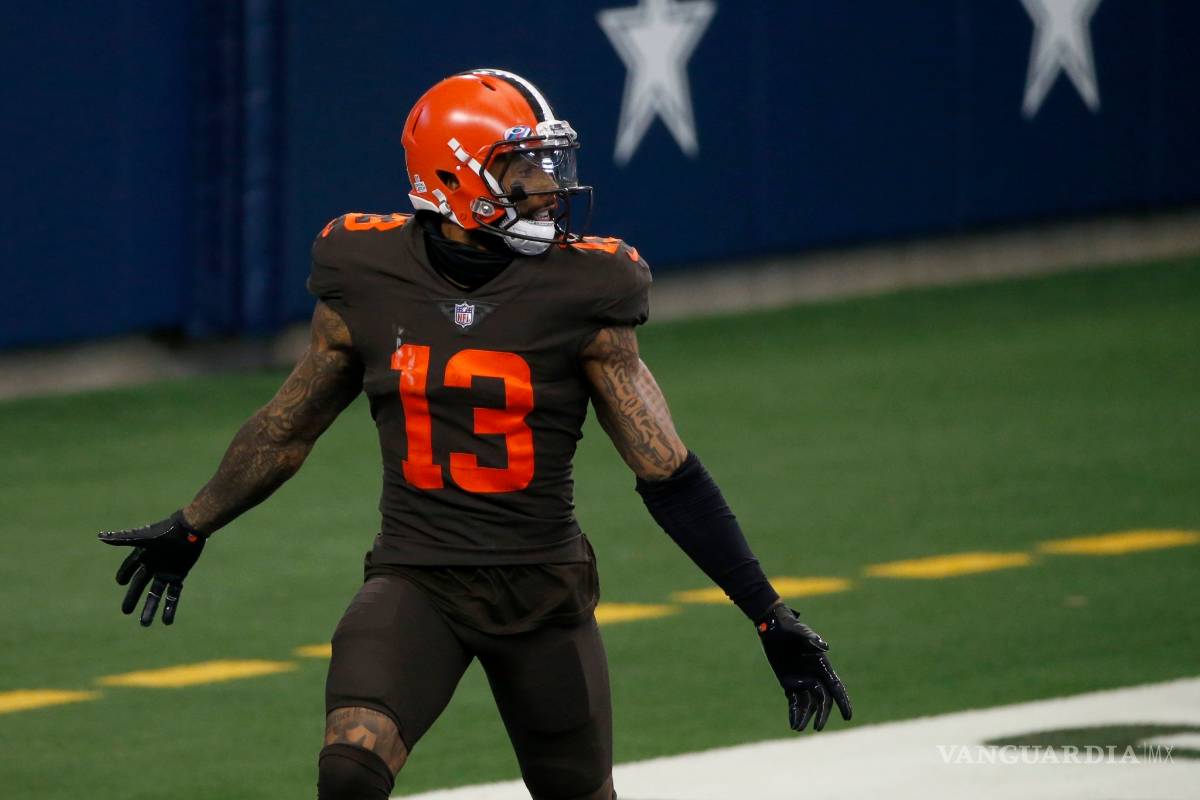 Browns envían a Odell Beckham Jr. a casa por enfermedad