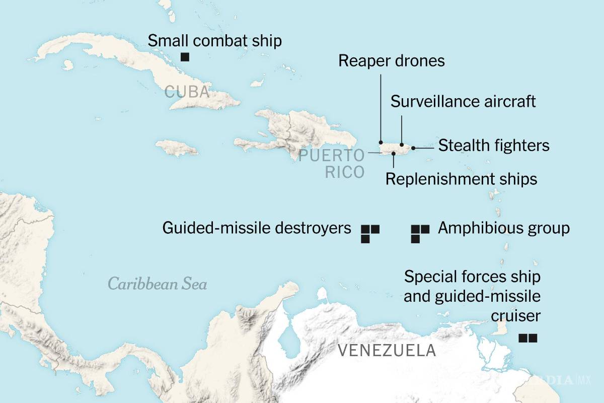 Así crece la presencia militar de EE. UU. en el Caribe