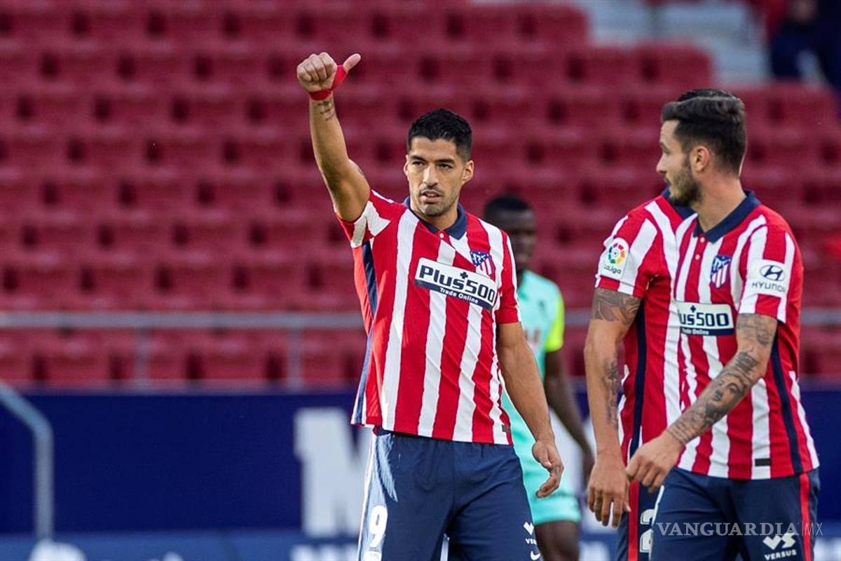 ¿Era el problema? Luis Suárez debuta con doblete en el Atlético de Madrid