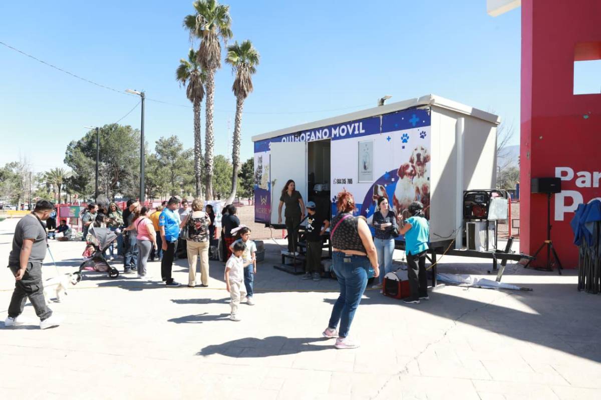 $!El quirófano móvil brindó esterilizaciones a bajo costo, además de vacunación antirrábica y desparasitación gratuita para perros y gatos.