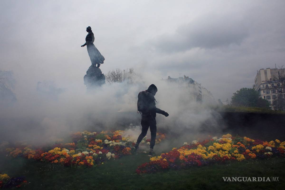 Protestan en Francia contra reformas laborales
