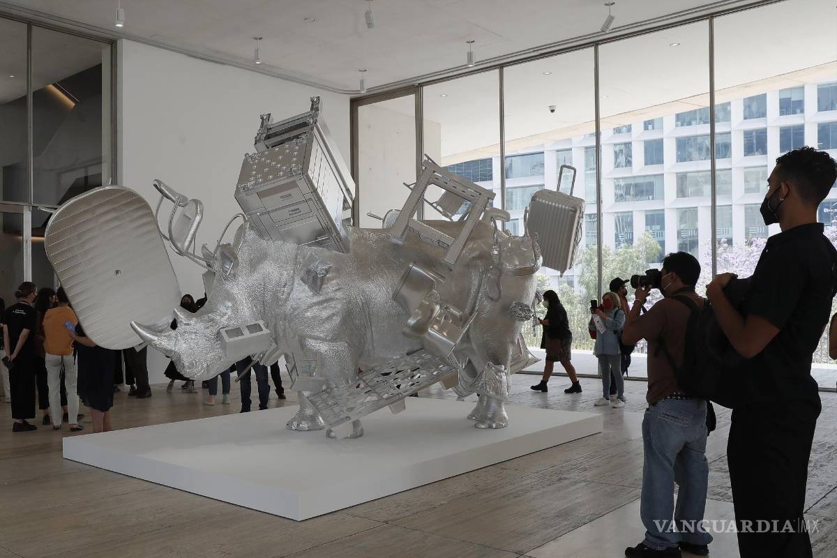 $!Vista de la obra Things dentro de la muestra del artista visual Urs Fischer: Lovers, expuesta en el Museo Jumex de la Ciudad de México (México).