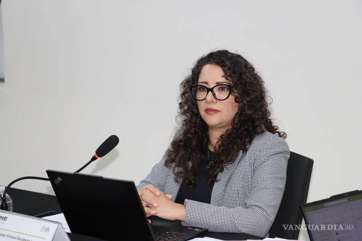 $!Christian Viviana Escobedo, vocal ejecutiva del Instituto Nacional Electoral (INE) en Coahuila.