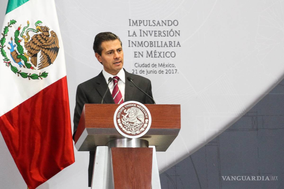 Sector inmobiliario duplicó inversión en México en cinco años: Peña Nieto