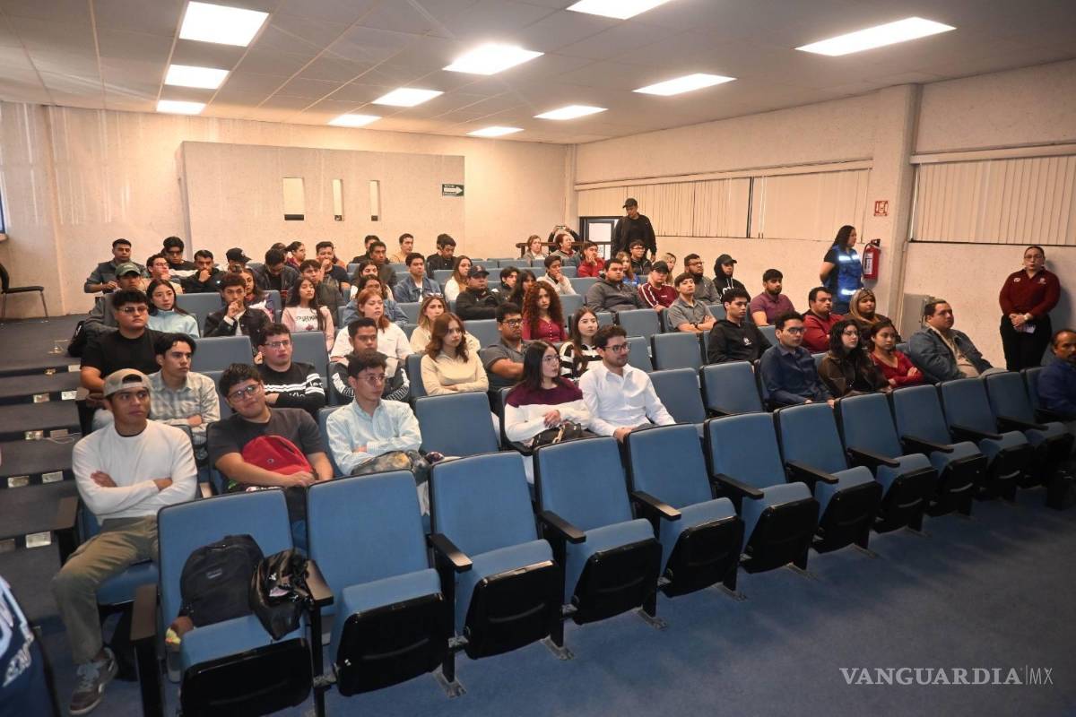 $!Una nutrida asistencia de alumnos participó en las pláticas organizadas por el Departamento de Gestión Tecnológica y Vinculación.