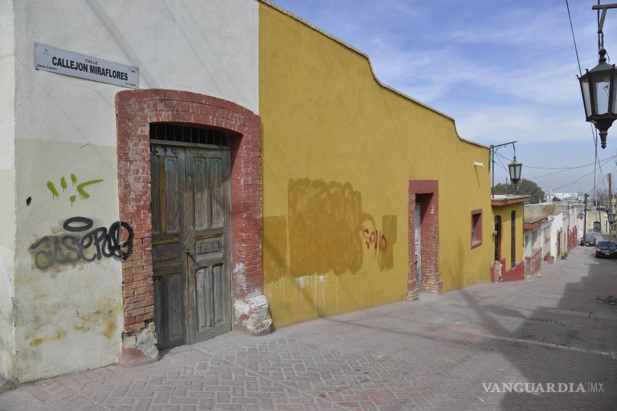 Piden una remodelación para el Callejón Miraflores de Saltillo y más seguridad