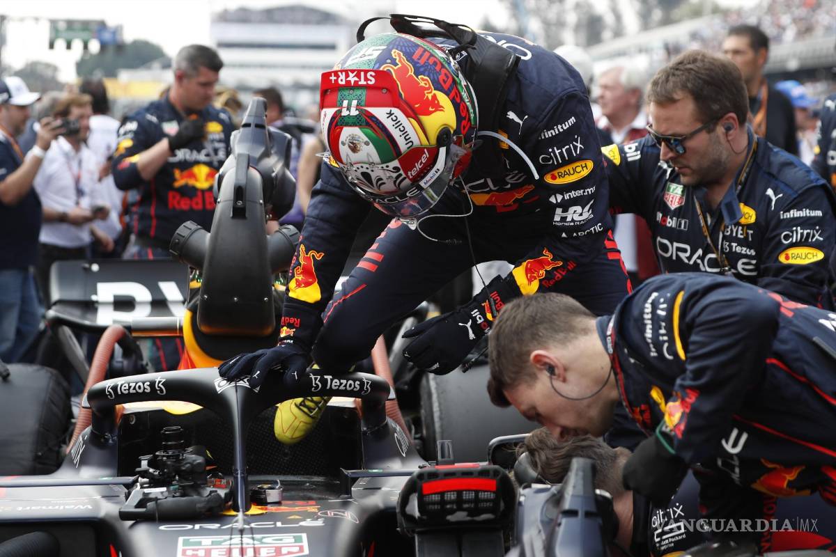 $!Sergio Pérez, de Red Bull Racing, previo al Gran Premio de Fórmula Uno de Ciudad de México en el Autódromo Hermanos Rodríguez en Ciudad de México (México).