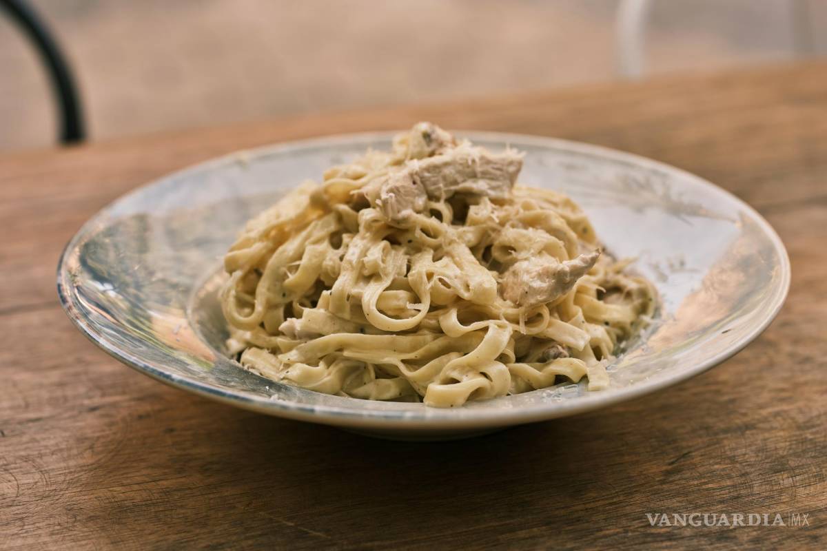 $!Fettuccine Alfredo.