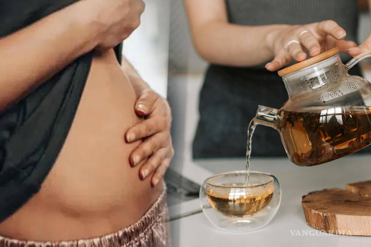 ¿Sufres de vientre hinchado?... esta es la infusión que se recomienda para tener el abdomen plano