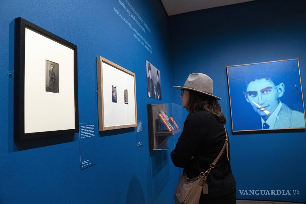 $!Exposición 'Franz Kafka', en la Morgan Library and Museum, en Nueva York (Estados Unidos).