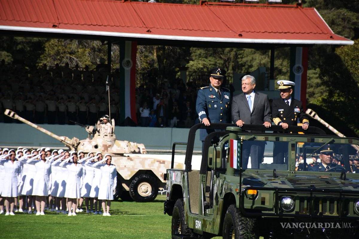 $!Militares no son parte de la oligarquía, afirma AMLO