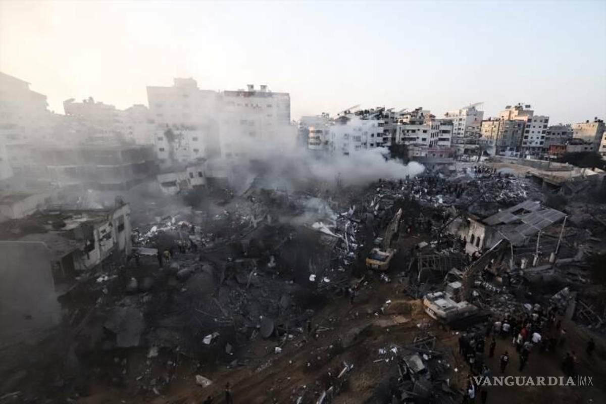 Muertos en Gaza ya son más de 8 mil; en su mayoría mujeres y niños