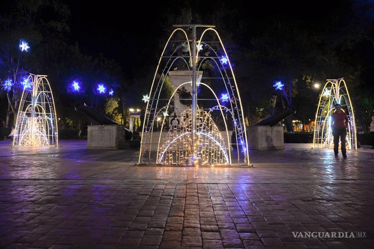 Saltillo se ilumina con esta Navidad