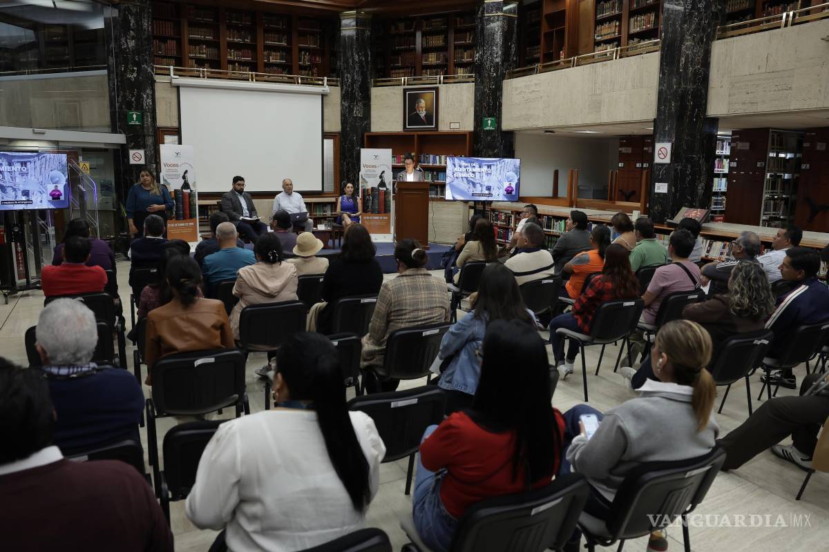 $!El planteamiento tuvo lugar en la sede de la Biblioteca Central Silvestre Moreno Cora de la Suprema Corte de Justicia de la Nación.